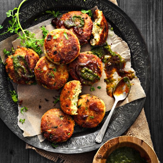 Paneer aur Aloo Ke Kabab