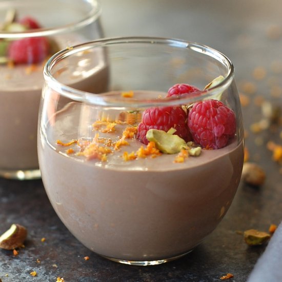 Chocolate Orange Ricotta Mousse