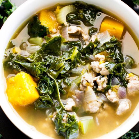 Kale Sausage Soup