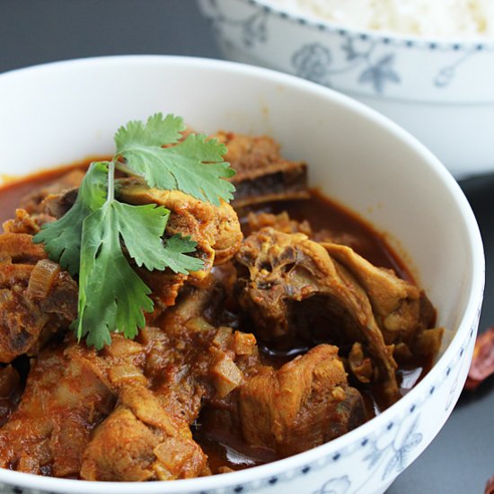 Fiery Goan Chicken Vindaloo