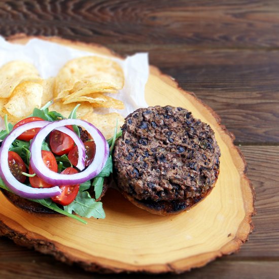 Seitan Veggie Burger