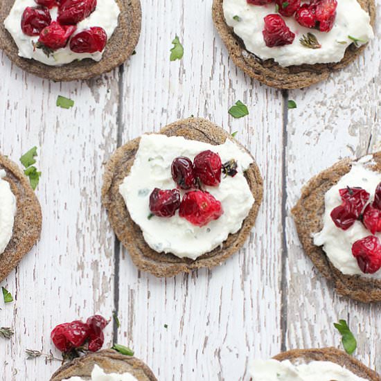 Dairy-Free Buckwheat Blinis