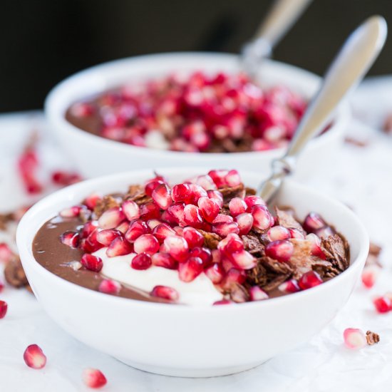 Chocolate Covered Acai Bowls