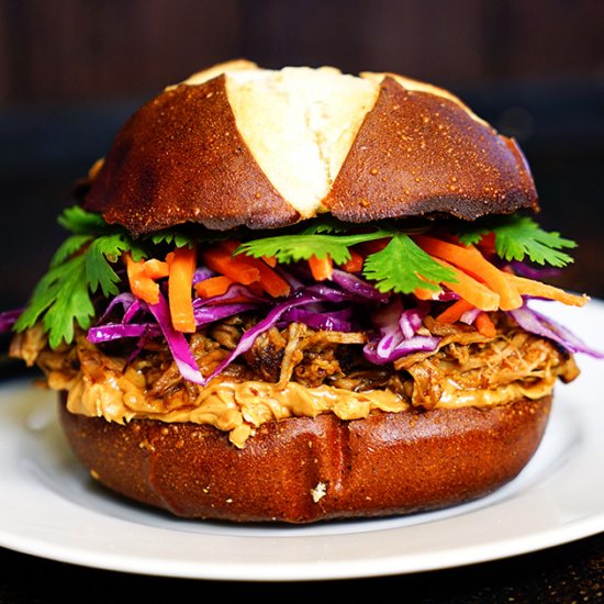 Asian Pulled Pork Slider