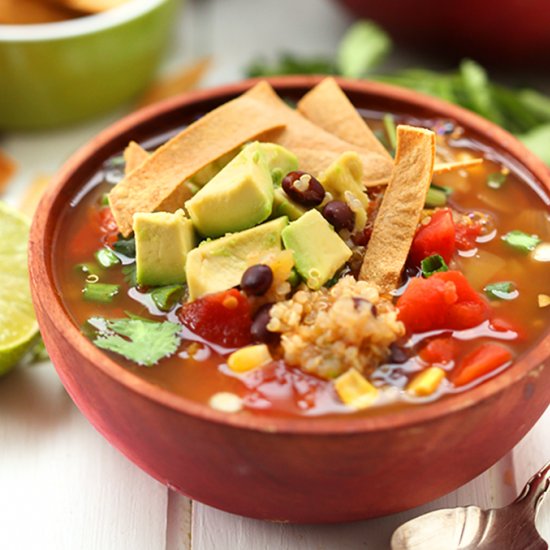 Quinoa Tortilla Soup