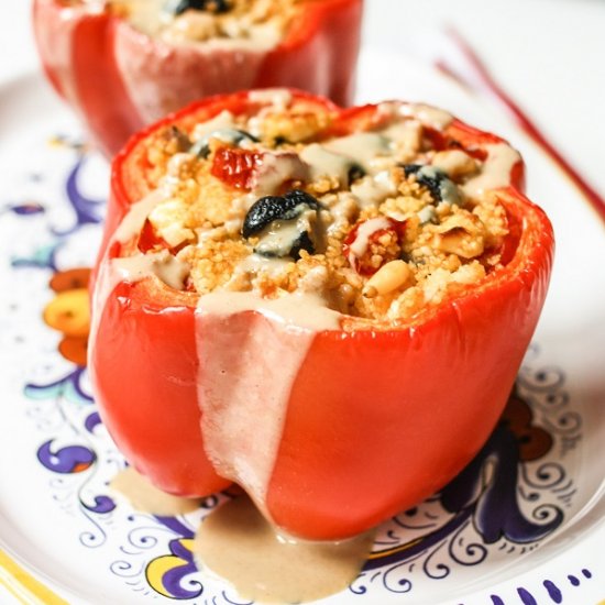 Couscous Stuffed Peppers