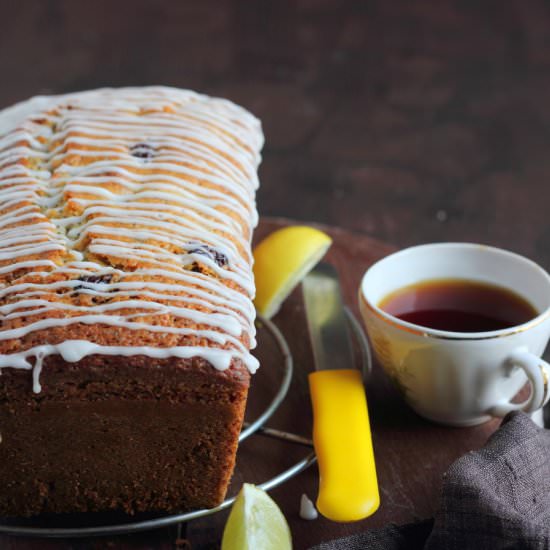 Poppy Seed Cranberry Lemon Bread