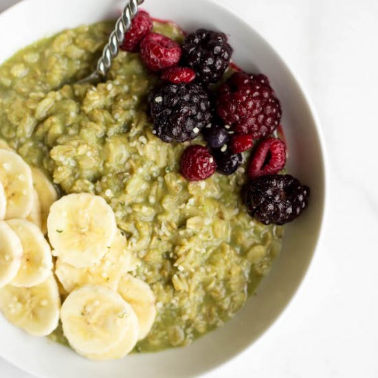 Green Monster Oatmeal