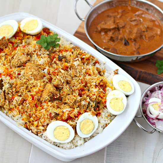 Spicy Chicken Biryani