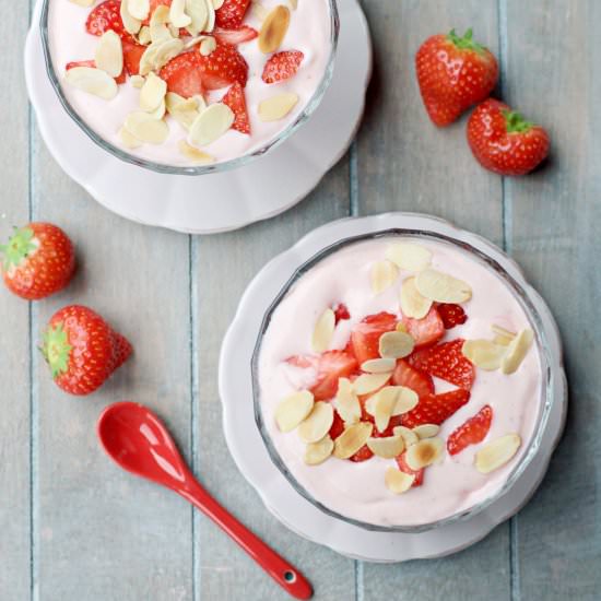 Belgian Strawberry Mousse