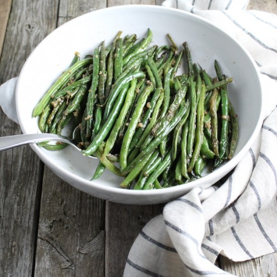 Garlic Green Beans