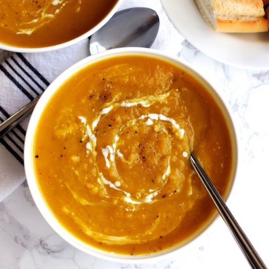 Roasted Butternut Squash Soup