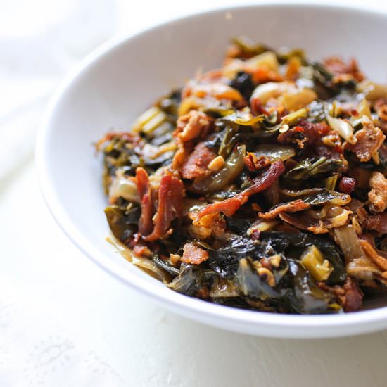 Bacon Lovers Spicy Southern Greens