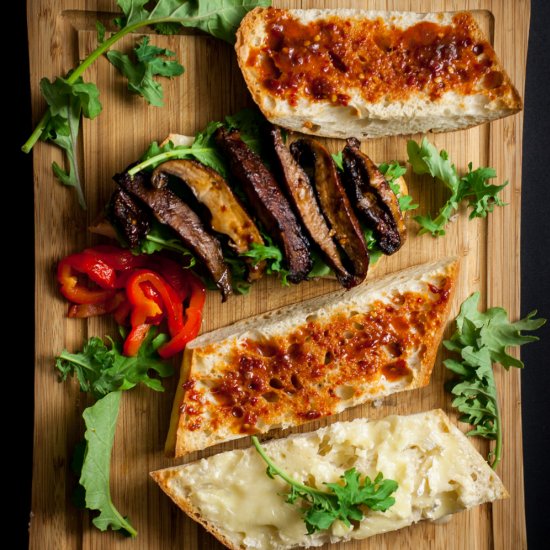 Portobello Mushroom Sandwiches