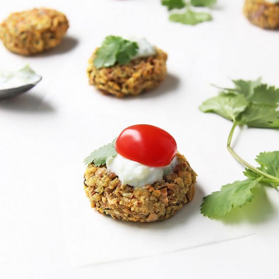 Baked Falafel Appetizer