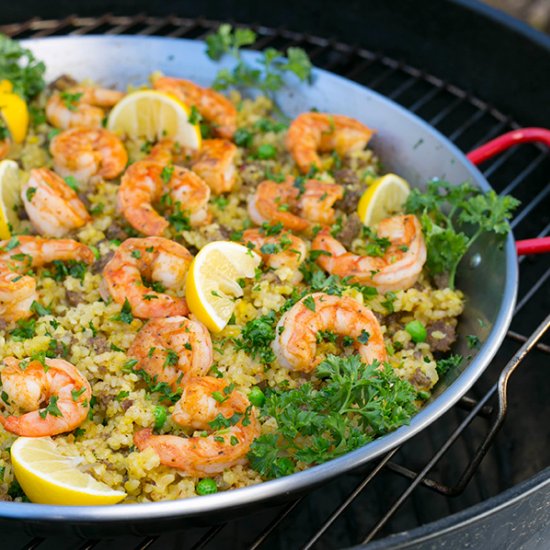 Harry’s Shrimp Paella