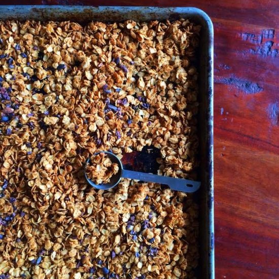 Peanut Butter Cacao Nib Granola