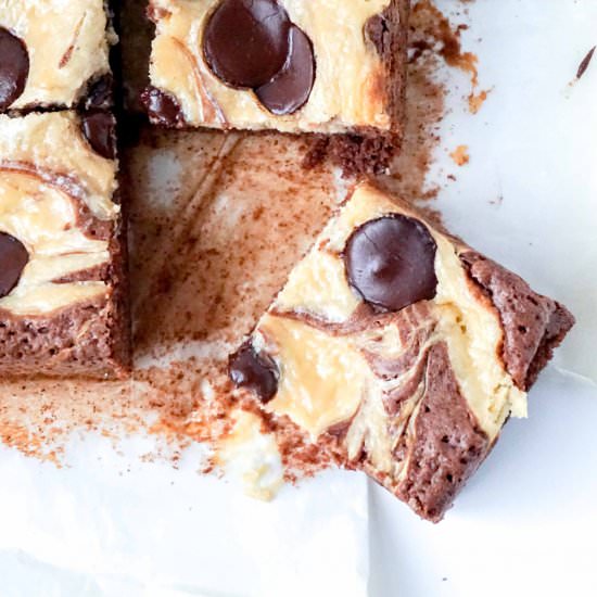 Baileys Cheesecake Brownies