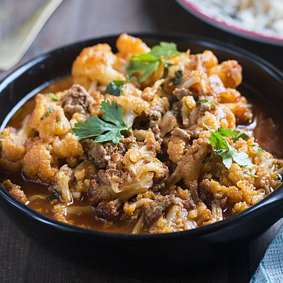 Middle Eastern Cauliflower stew