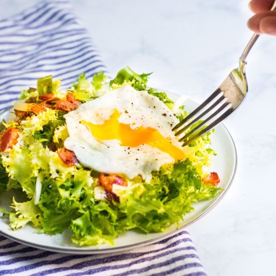 Frisée aux Lardons