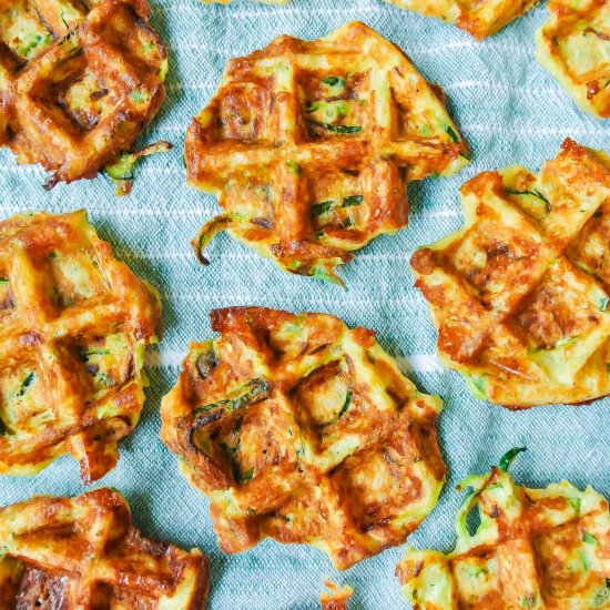 Zucchini + Quinoa Pizza Fritters