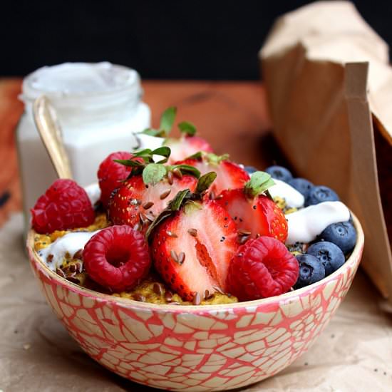 Golden Pumpkin Porridge