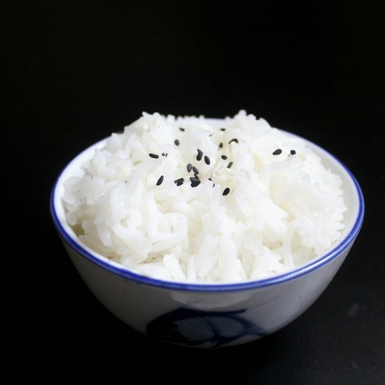 Rice on Stove Top