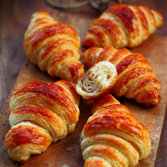 Classic French Croissants