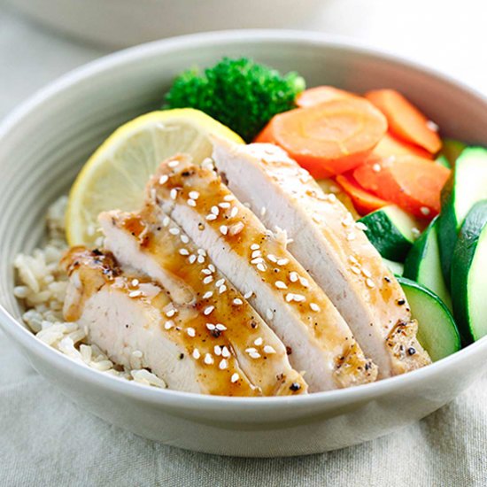 Healthy Teriyaki Chicken Bowl