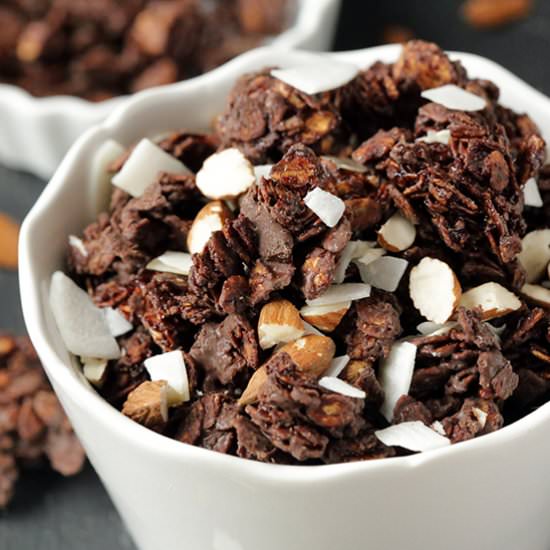 Gluten Free Almond Joy Granola