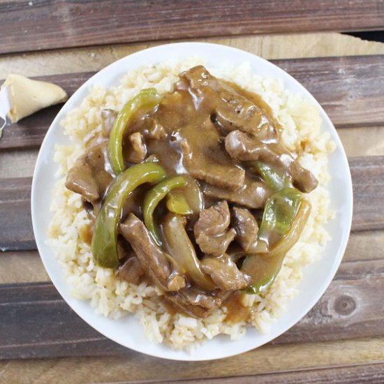 Fast and Easy Pepper Steak