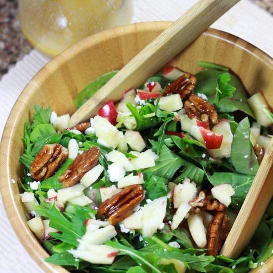 Arugula Salad with Goat Cheese