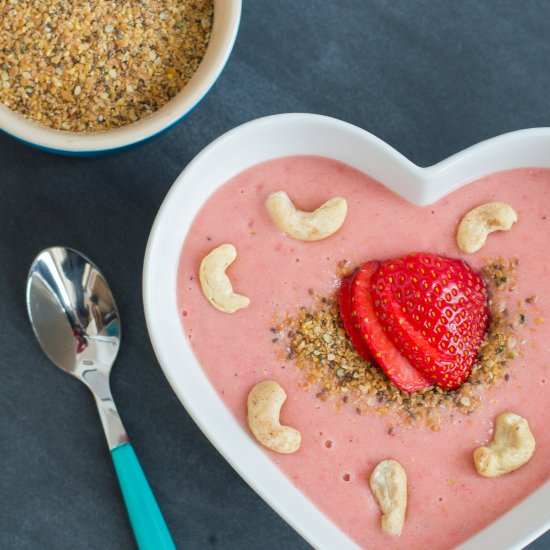 Strawberry Delight Smoothie Bowl