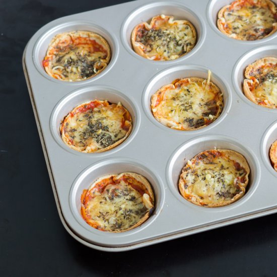 Pizza Wrap Muffins