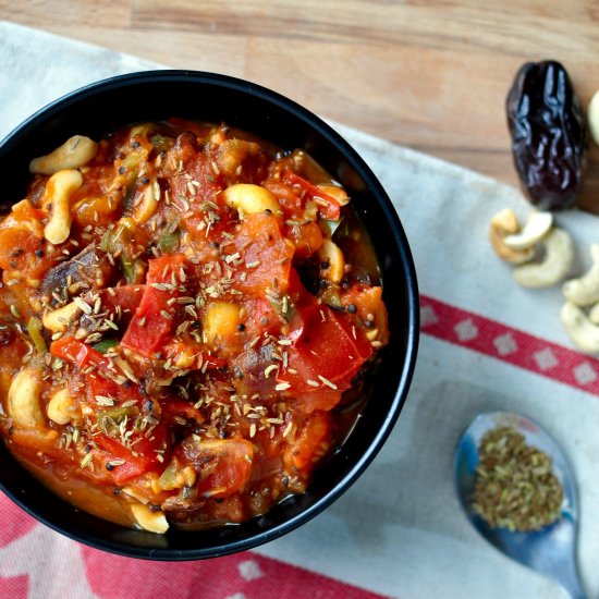 Cashew Date Tomato Chutney