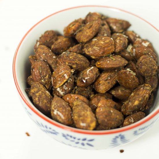 Herbed Roasted Almonds