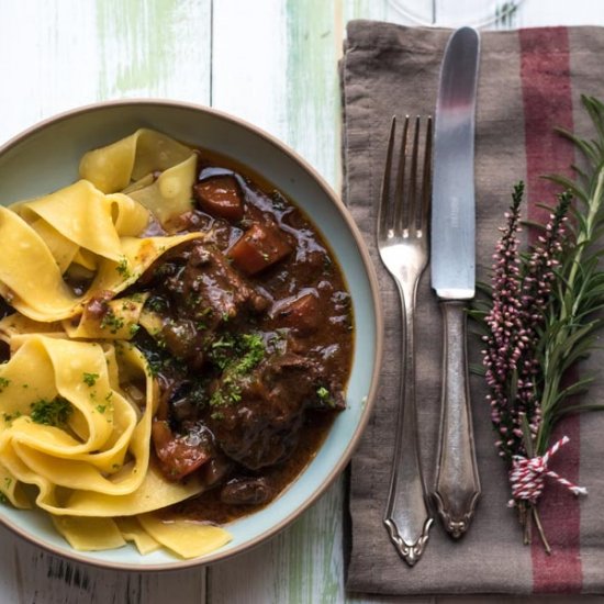 Tuscan Wild Boar Stew