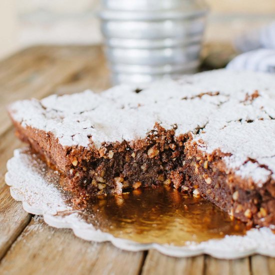 Torta Caprese Chocolate Almond Cake