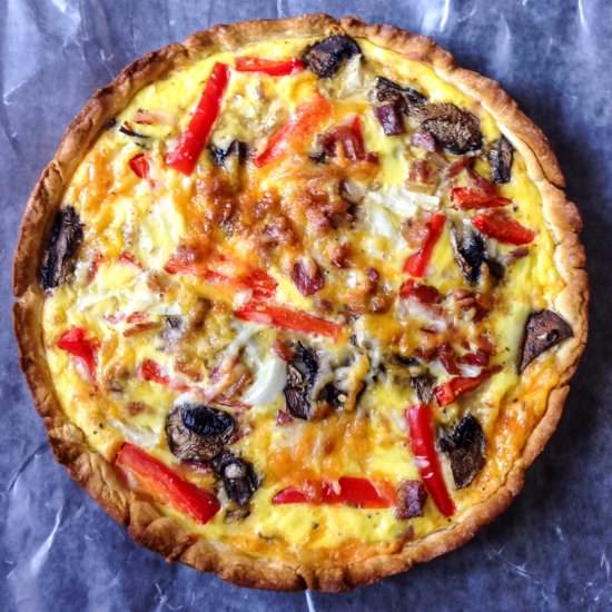 Savory Breakfast Quiche