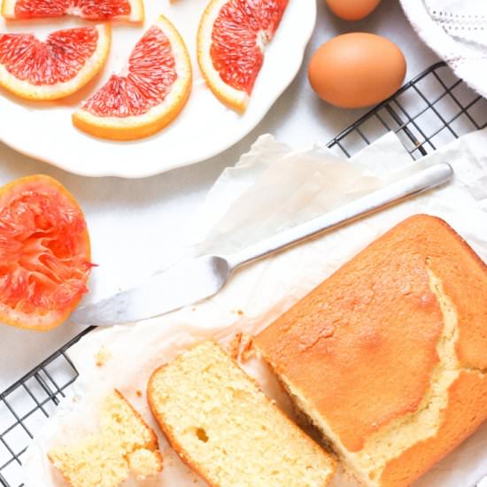 Blood Orange Yogurt Cake