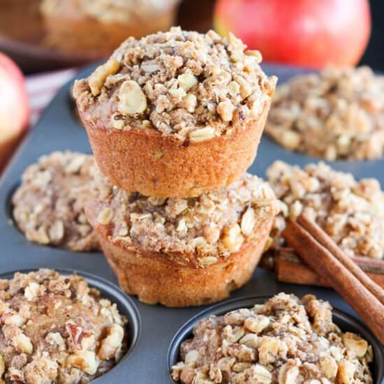 Apple Oat Muffins