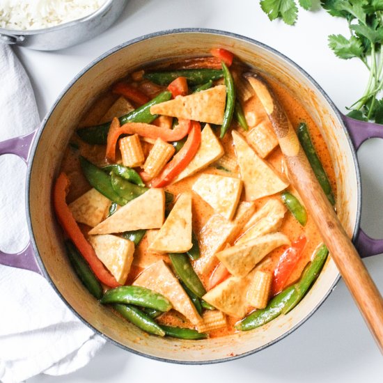 Thai Red Curry with Tofu