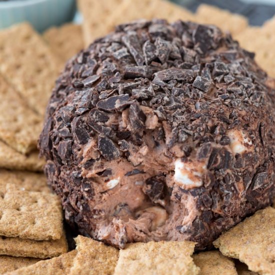 Chocolate S’mores Cheeseball