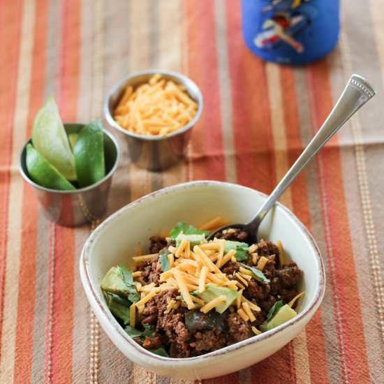 Texas Venison Chili