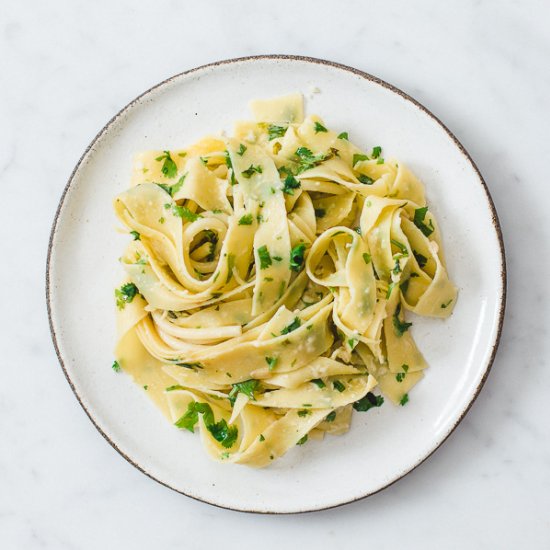 Lemon Cilantro Pasta