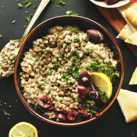 Mediterranean Lentil Dip