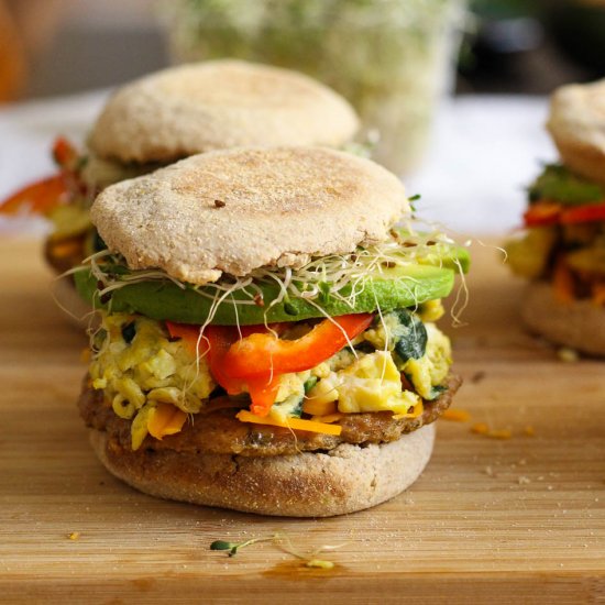 Freezer-friendly Breakfast Sandwich