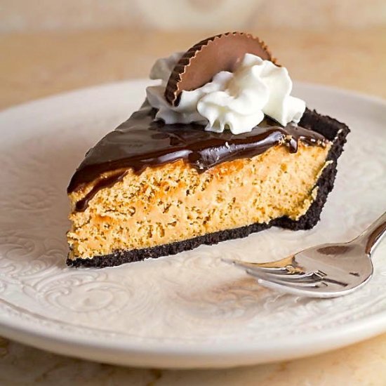 No-Bake Peanut Butter Pie