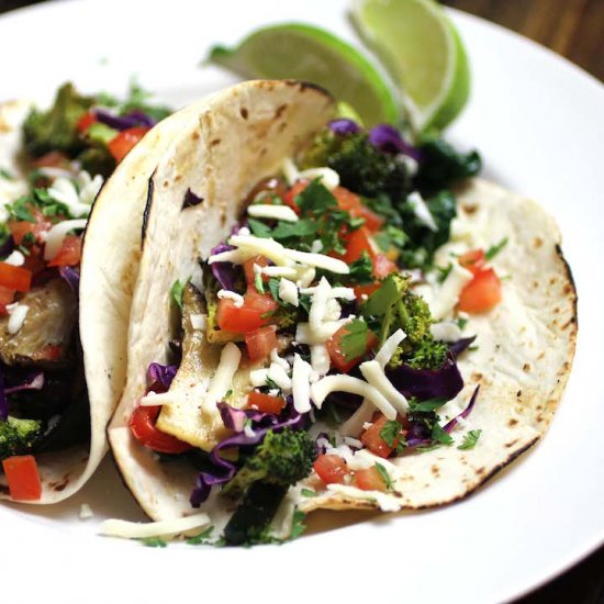 Loaded Veggie Fajita Taco