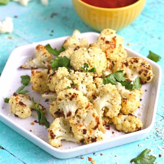 Parmesan & Herb Roasted Cauliflower